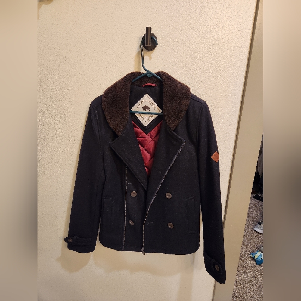 Bellfield Wool Peacoat (S)